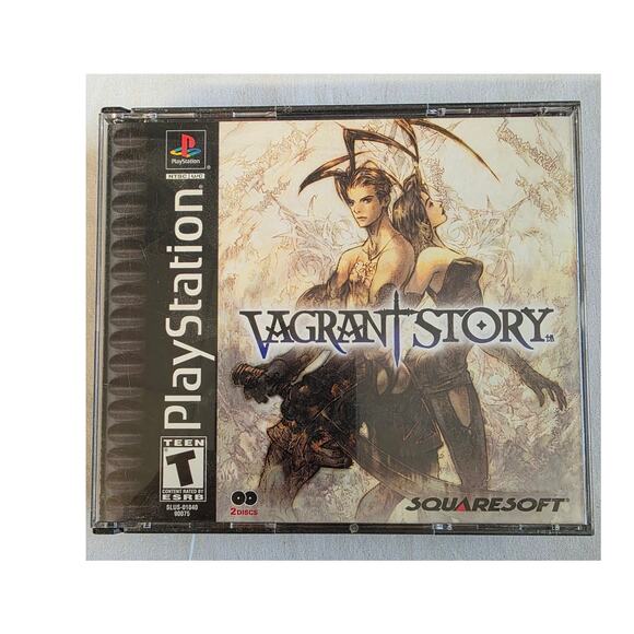 Vagrant Story, Sony Playstation 1, 2000, CIB, PS1 Tested Working - Picture 1 of 10